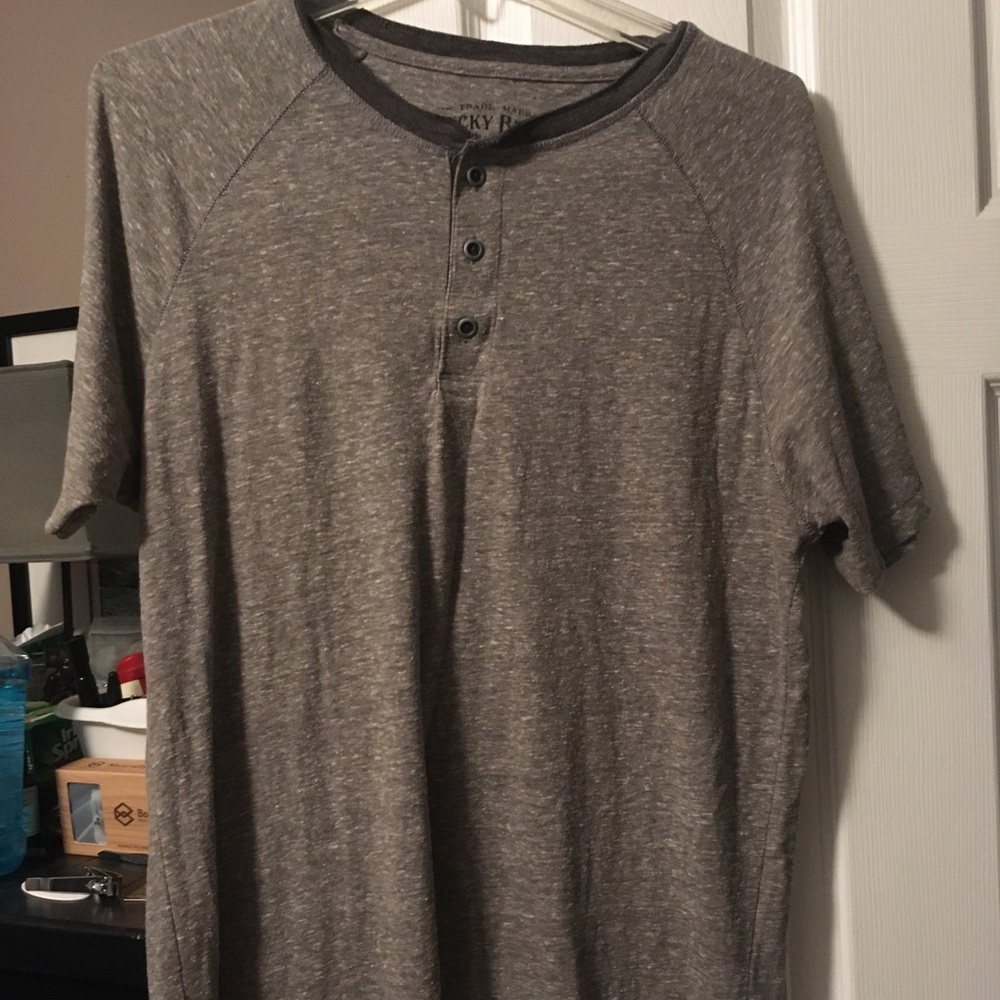 Lucky Brand 3 Button T-shirt